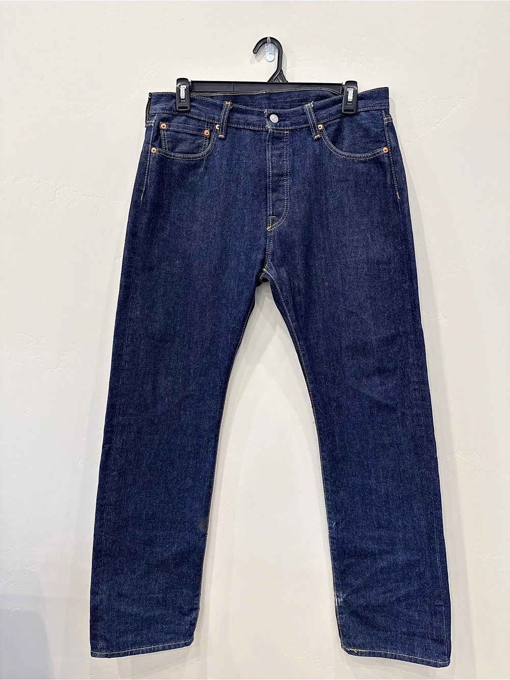 Levi's 501 Straight Leg Jeans Blue Waist 34